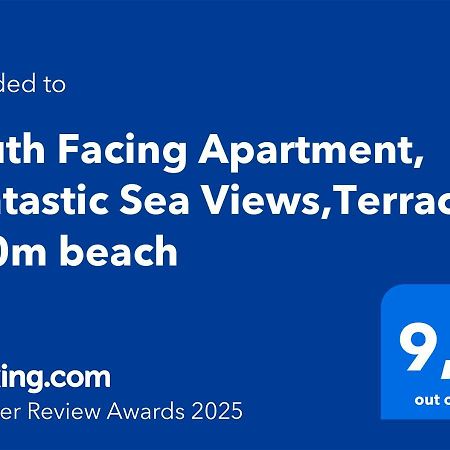 מוחקאר South Facing Apartment, Fantastic Sea Views,Terrace, 300M Beach מראה חיצוני תמונה