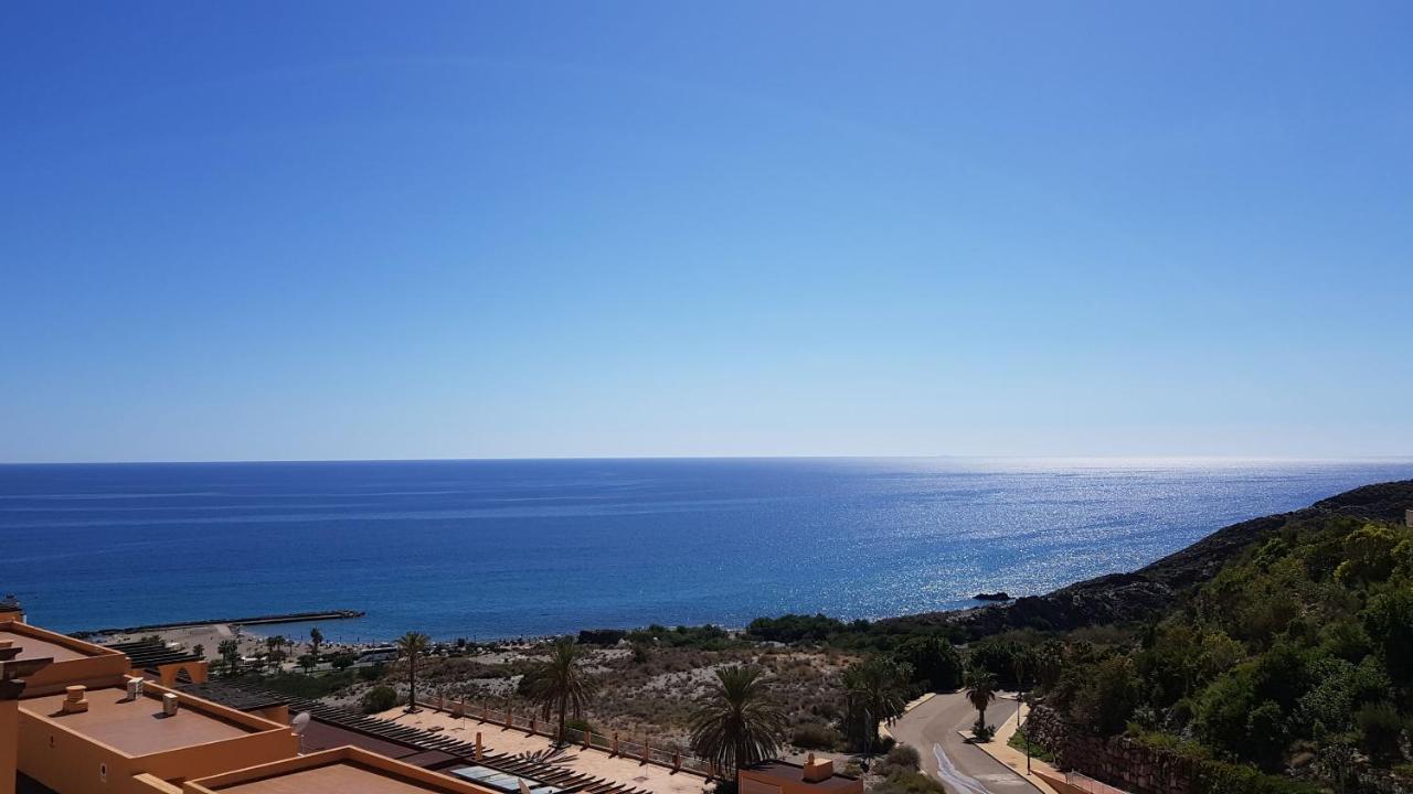 מוחקאר South Facing Apartment, Fantastic Sea Views,Terrace, 300M Beach מראה חיצוני תמונה